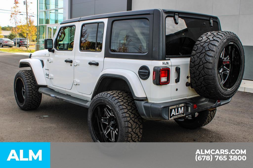 used 2020 Jeep Wrangler Unlimited car, priced at $31,240