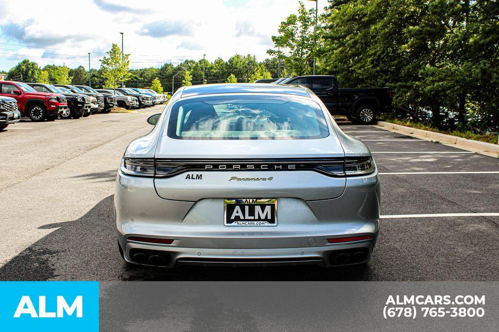 used 2023 Porsche Panamera e-Hybrid car, priced at $82,460
