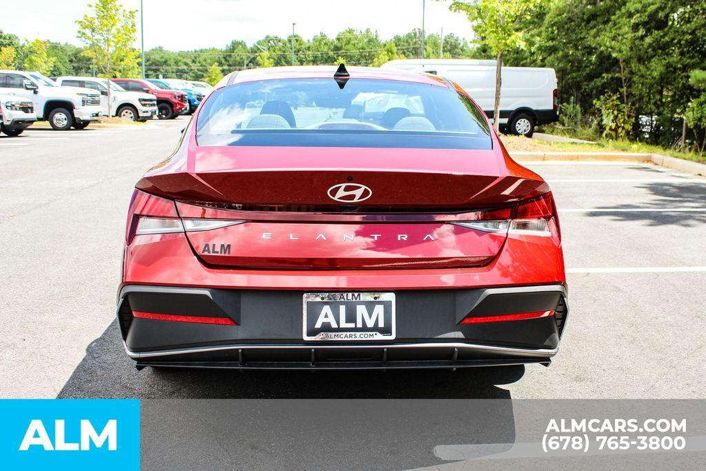 used 2024 Hyundai Elantra car, priced at $18,260