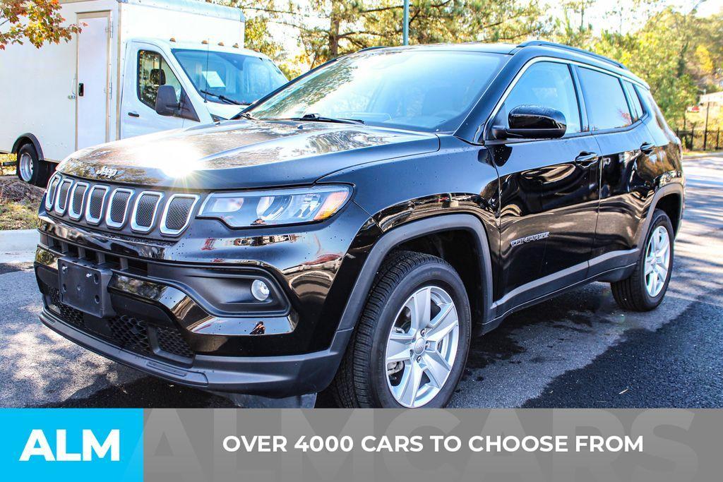 used 2022 Jeep Compass car, priced at $17,920