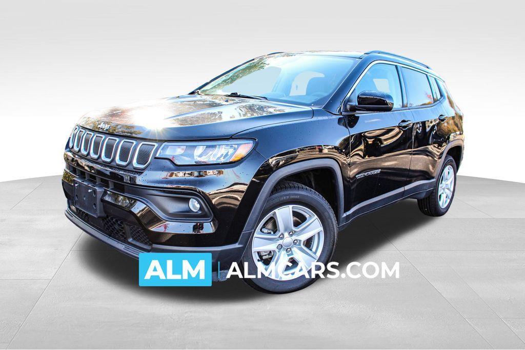 used 2022 Jeep Compass car, priced at $18,420