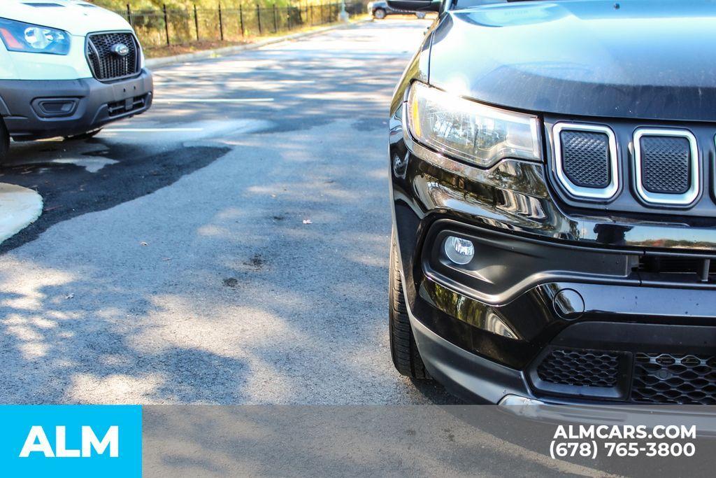 used 2022 Jeep Compass car, priced at $17,920