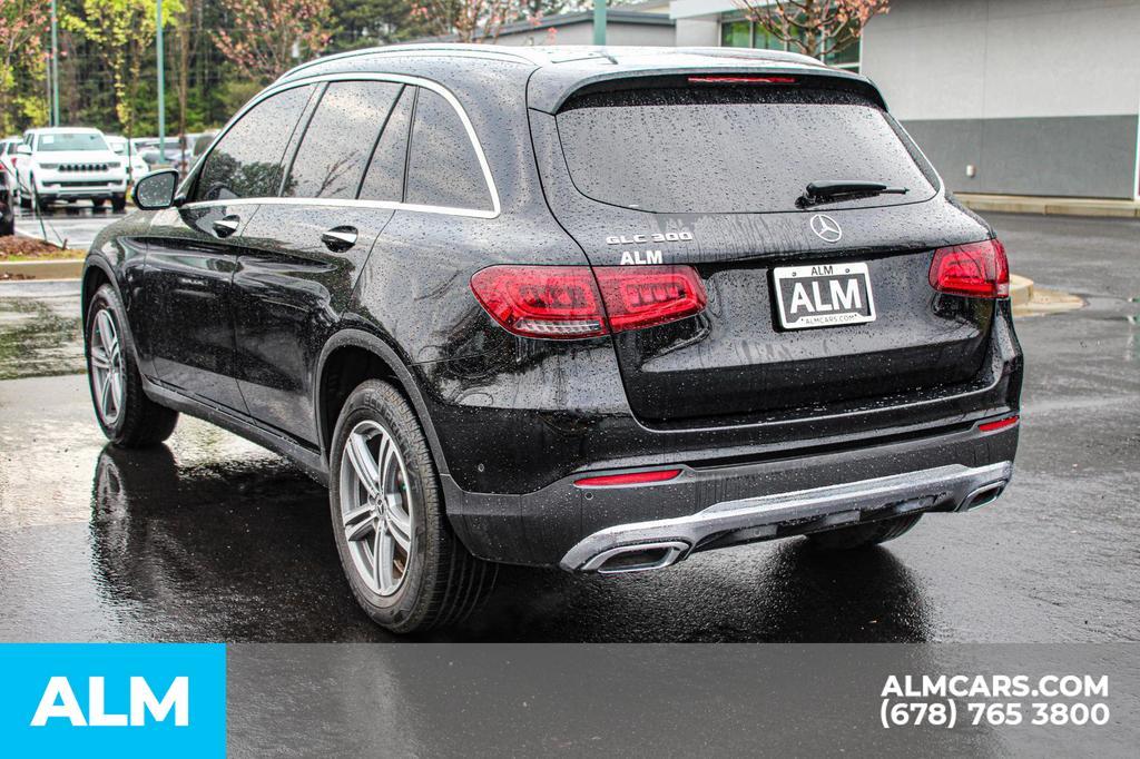 used 2021 Mercedes-Benz GLC 300 car, priced at $27,460