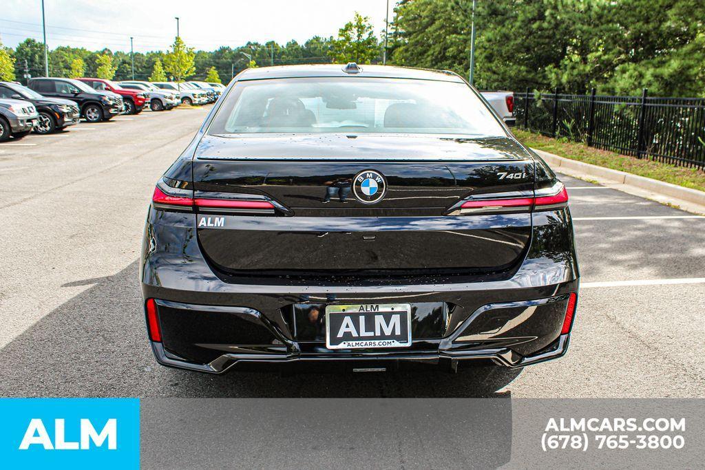 used 2025 BMW 740 car, priced at $86,420