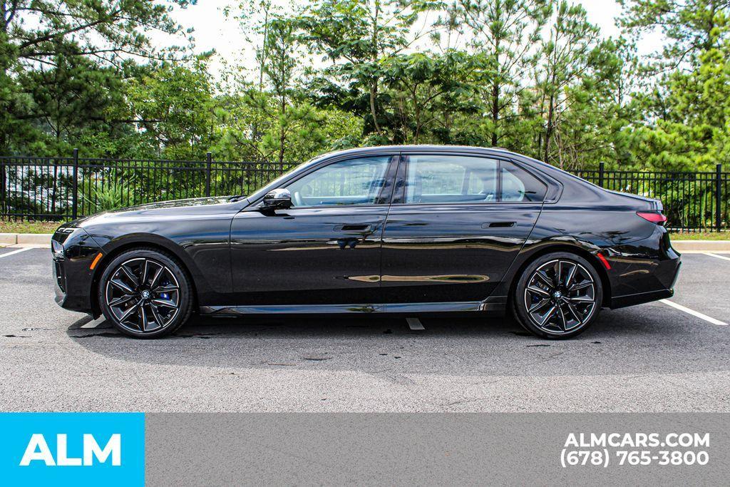 used 2025 BMW 740 car, priced at $86,420