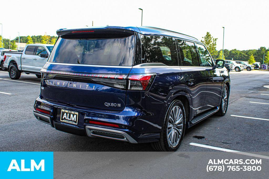 used 2025 INFINITI QX80 car, priced at $68,960
