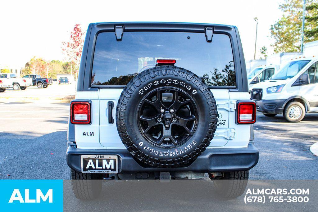 used 2020 Jeep Wrangler Unlimited car, priced at $28,420