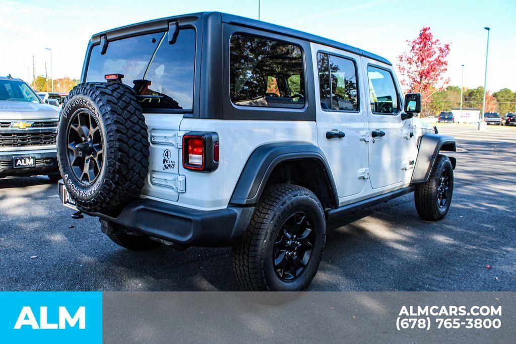 used 2020 Jeep Wrangler Unlimited car, priced at $28,420