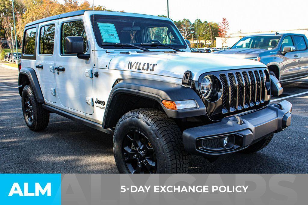 used 2020 Jeep Wrangler Unlimited car, priced at $28,420