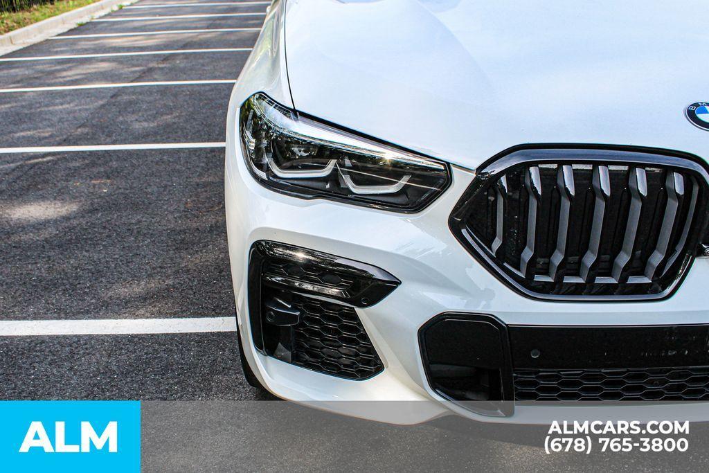 used 2022 BMW X6 car, priced at $51,420
