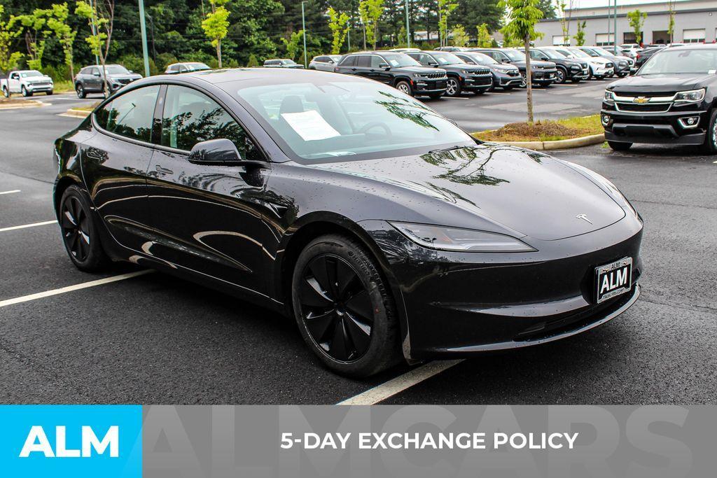 used 2024 Tesla Model 3 car, priced at $31,460