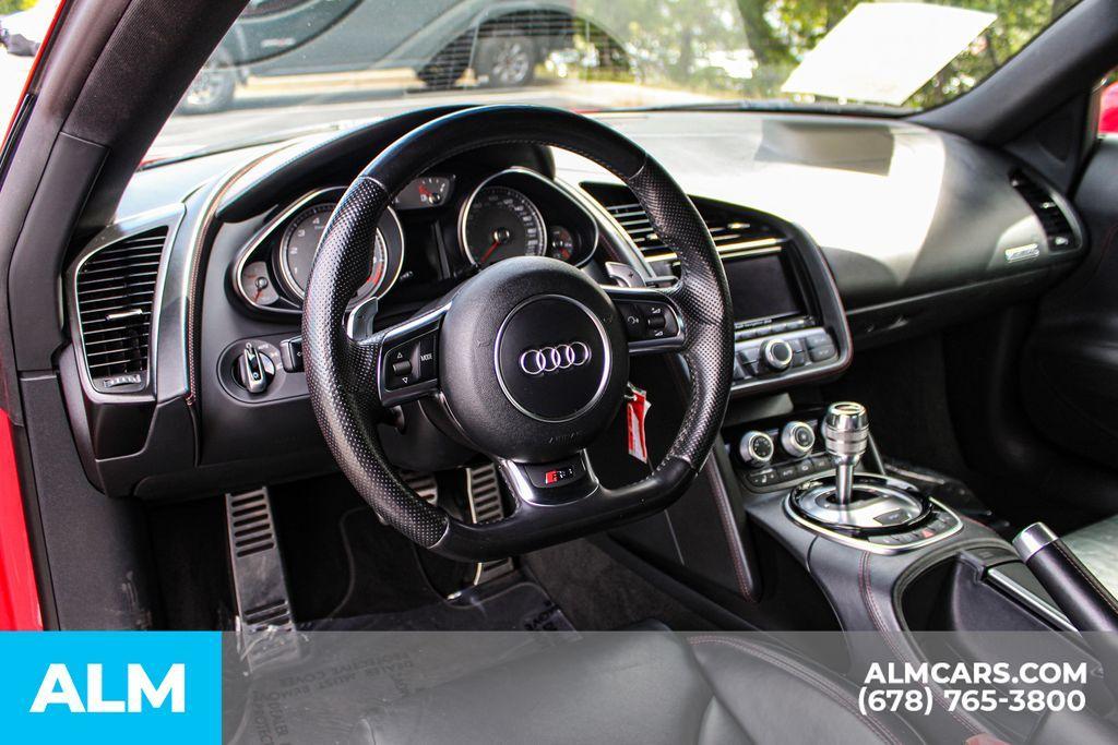 used 2015 Audi R8 car, priced at $75,920