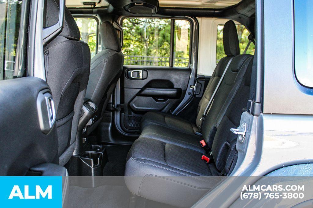 used 2021 Jeep Wrangler Unlimited car, priced at $34,470