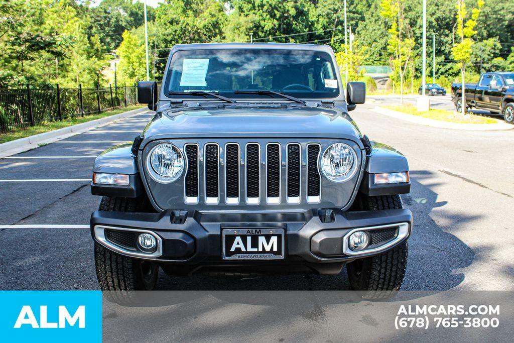 used 2021 Jeep Wrangler Unlimited car, priced at $34,470
