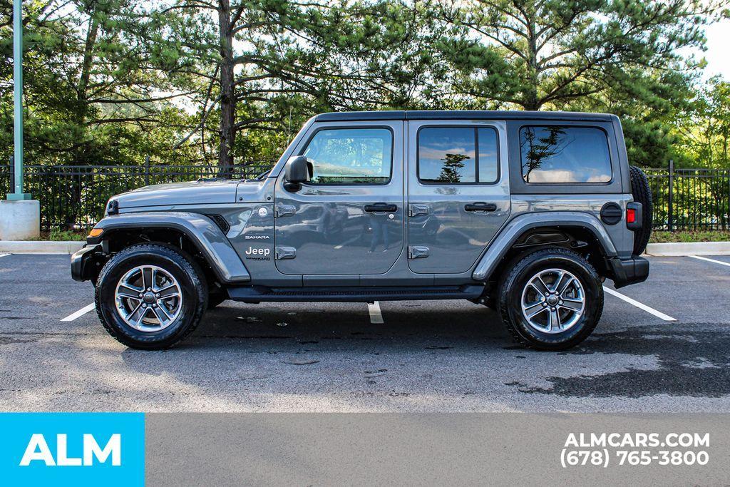 used 2021 Jeep Wrangler Unlimited car, priced at $34,470