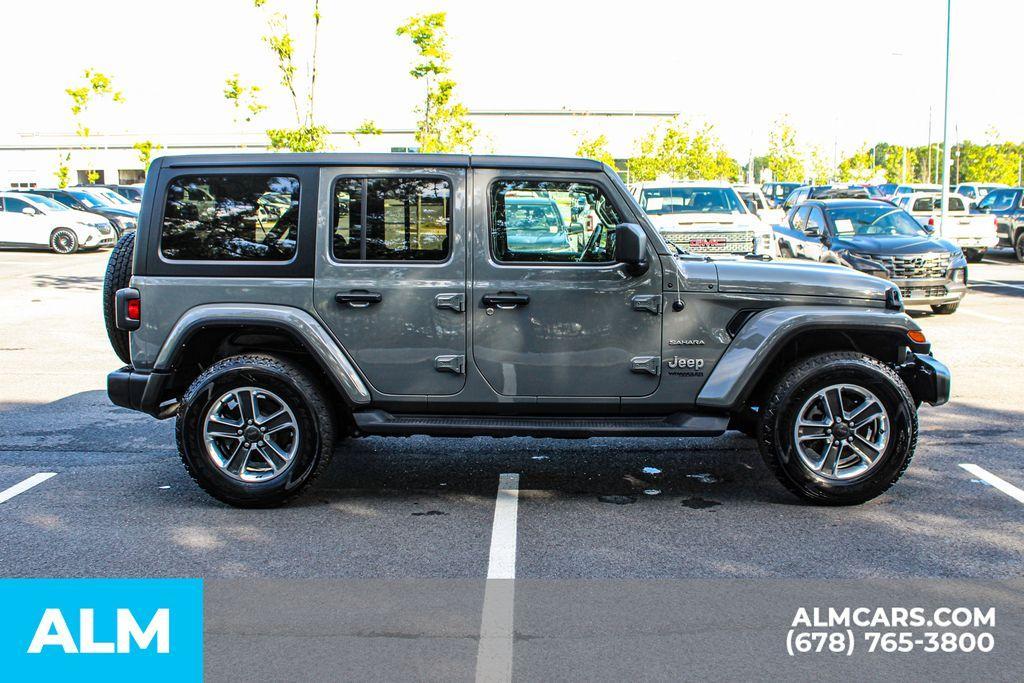 used 2021 Jeep Wrangler Unlimited car, priced at $34,470