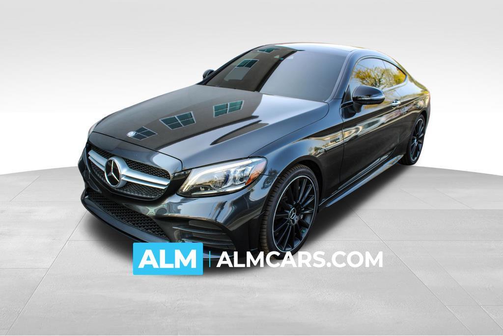 used 2021 Mercedes-Benz AMG C 43 car, priced at $42,460