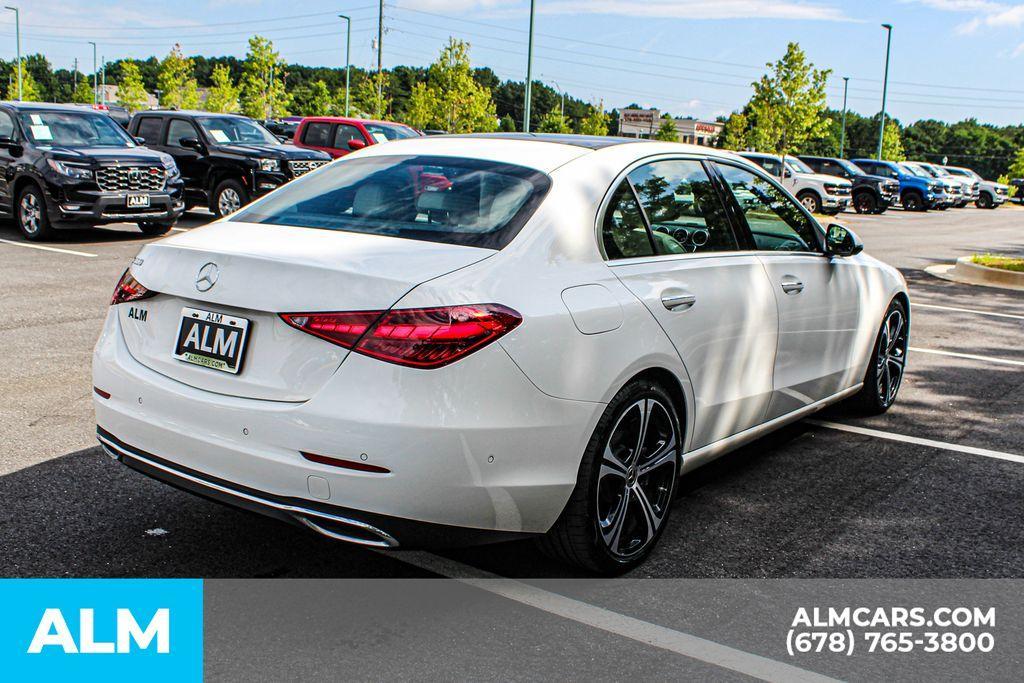 used 2025 Mercedes-Benz C-Class car, priced at $39,920