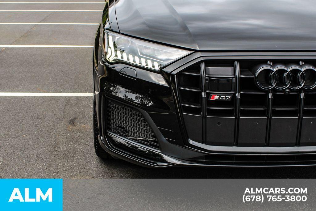 used 2024 Audi SQ7 car, priced at $79,420
