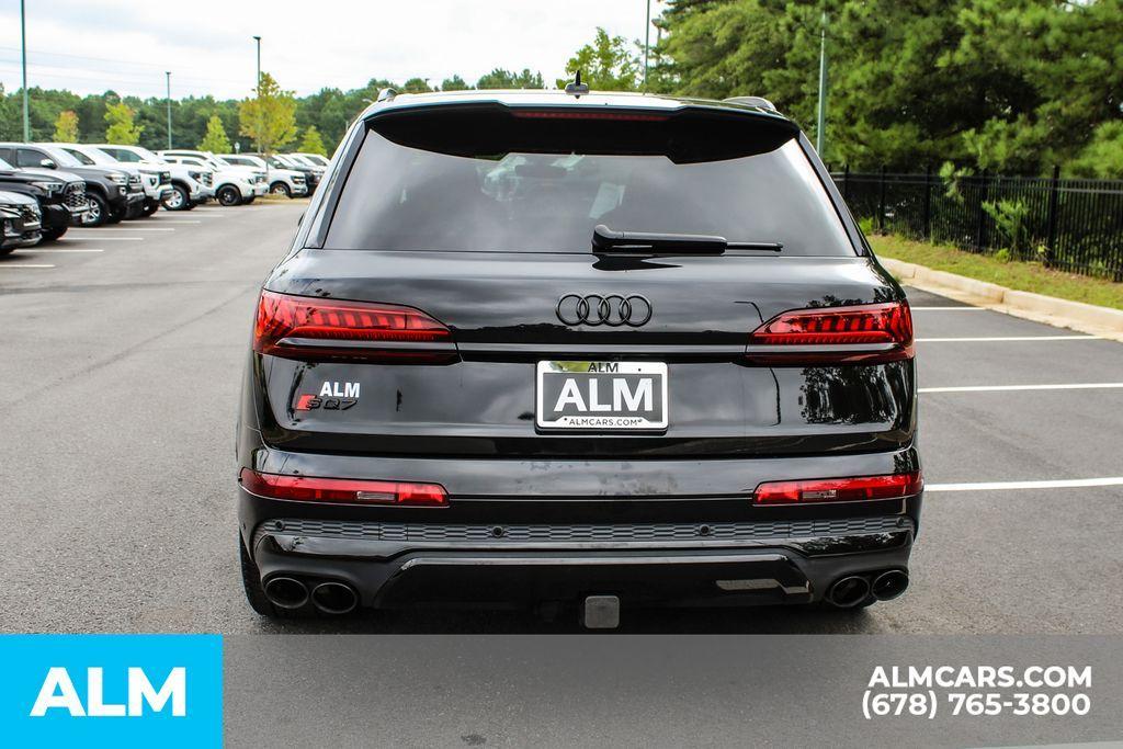 used 2024 Audi SQ7 car, priced at $79,420
