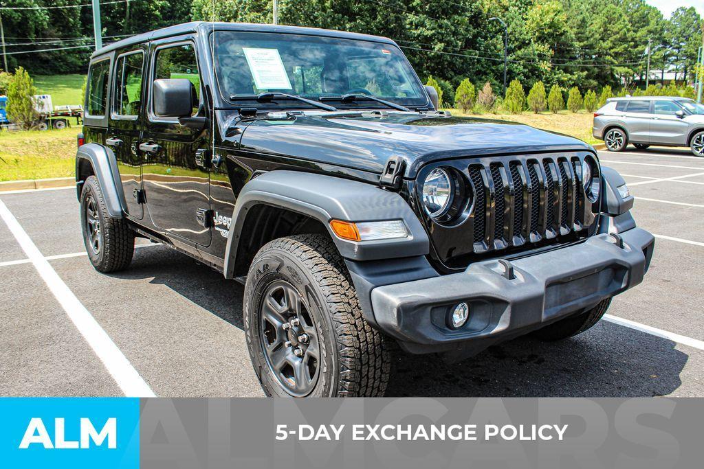 used 2020 Jeep Wrangler Unlimited car, priced at $28,920