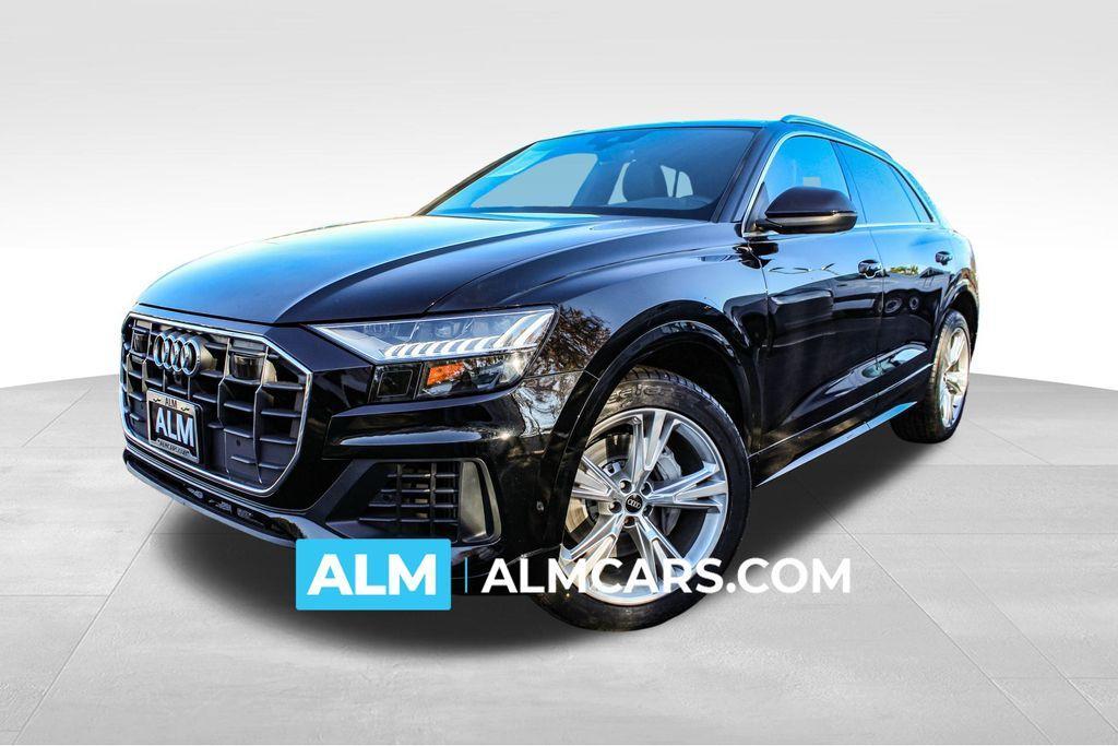 used 2021 Audi Q8 car, priced at $43,920