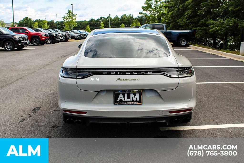 used 2023 Porsche Panamera e-Hybrid car, priced at $86,460