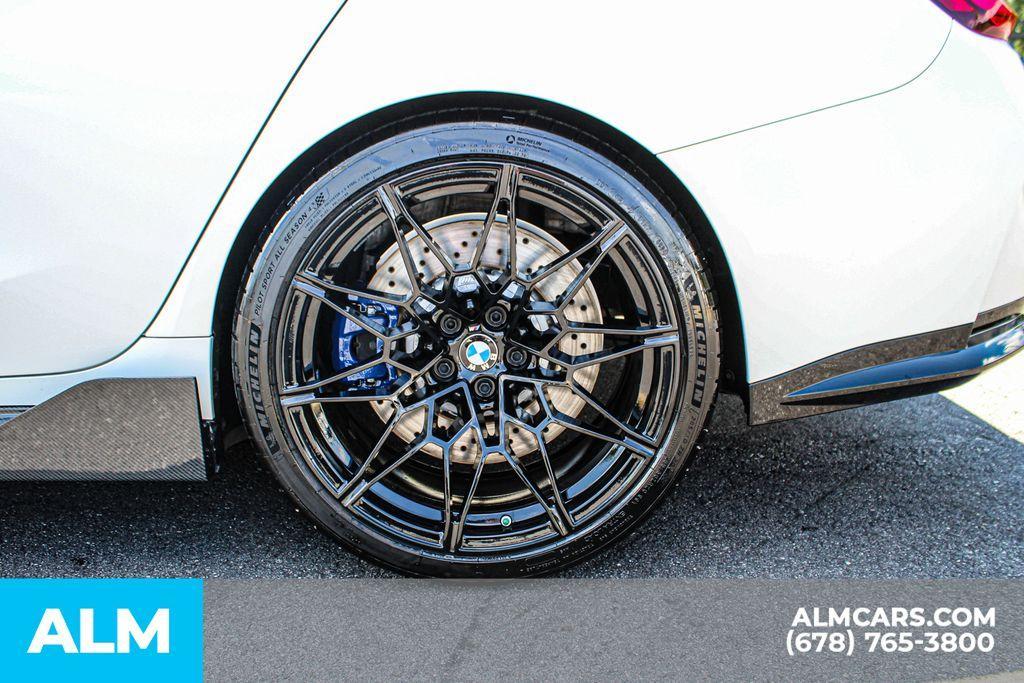 used 2024 BMW M3 car, priced at $86,920