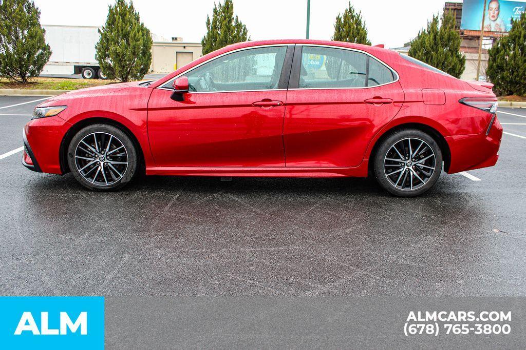 used 2021 Toyota Camry car, priced at $21,420