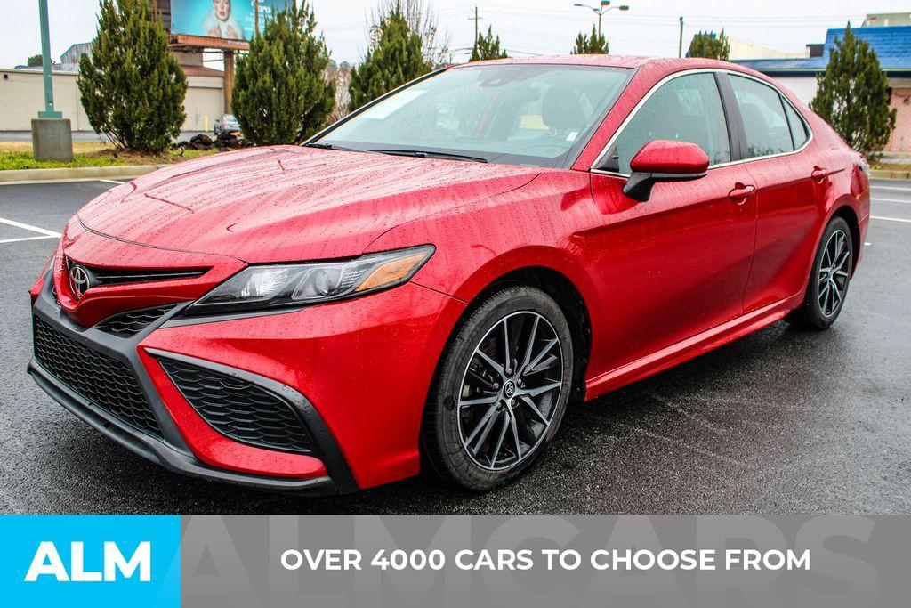 used 2021 Toyota Camry car, priced at $21,420