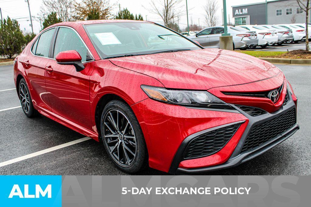 used 2021 Toyota Camry car, priced at $21,420