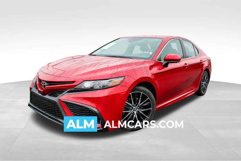 used 2021 Toyota Camry car, priced at $21,420