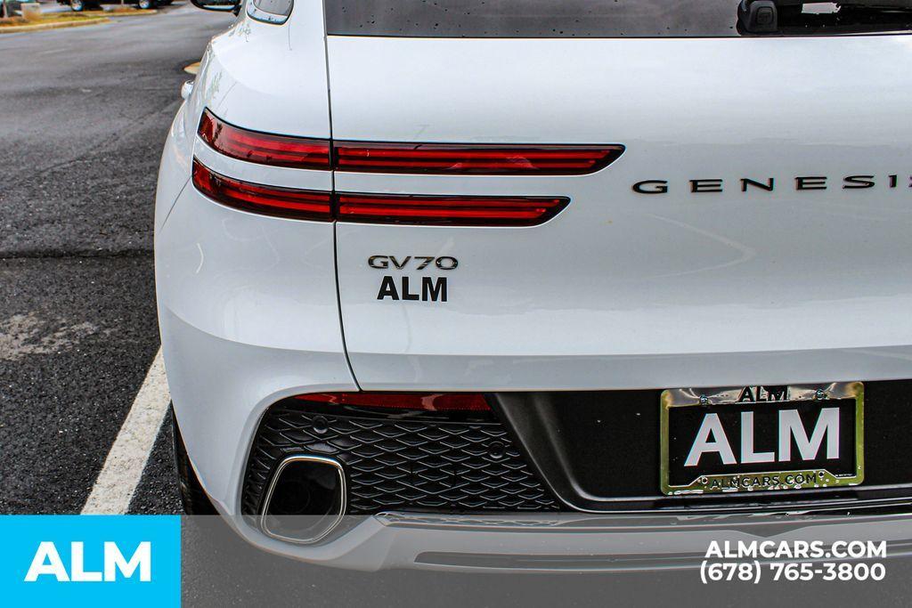 used 2024 Genesis GV70 car, priced at $39,460