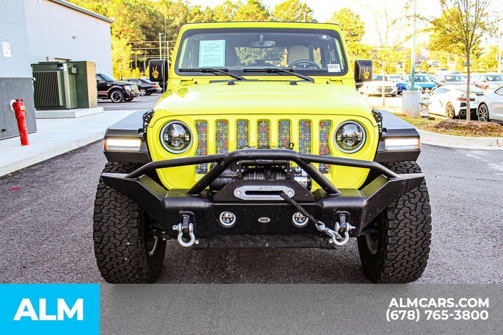 used 2022 Jeep Wrangler Unlimited car, priced at $42,420