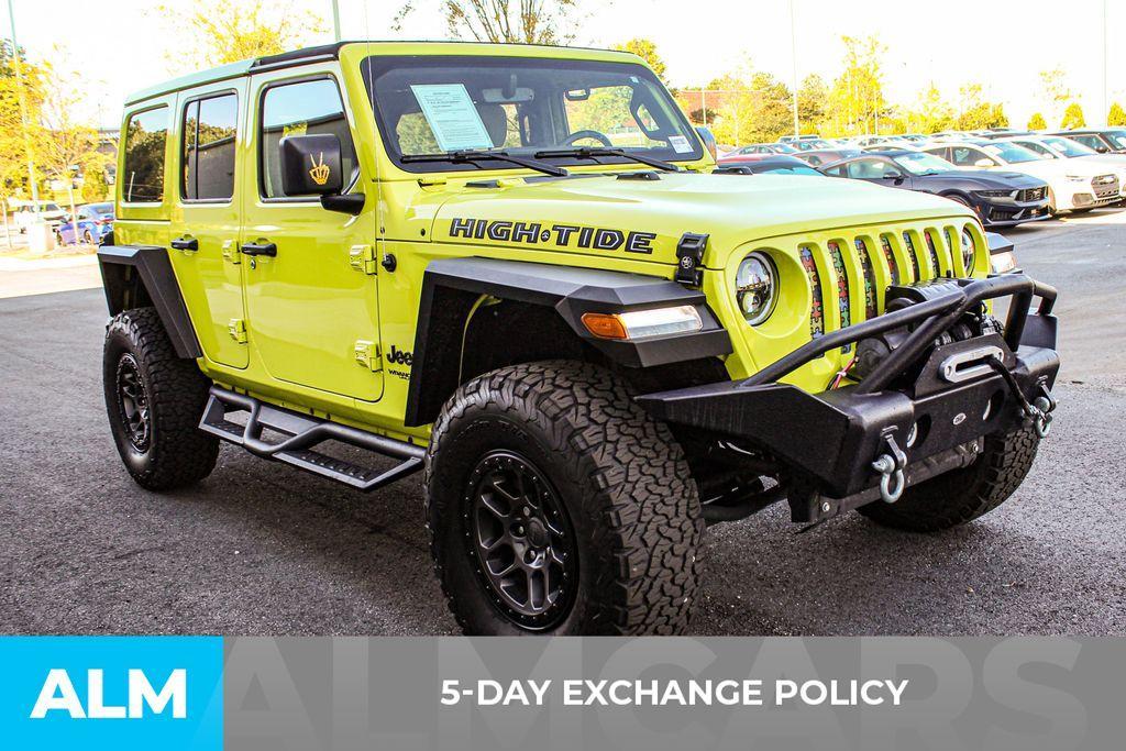 used 2022 Jeep Wrangler Unlimited car, priced at $42,420