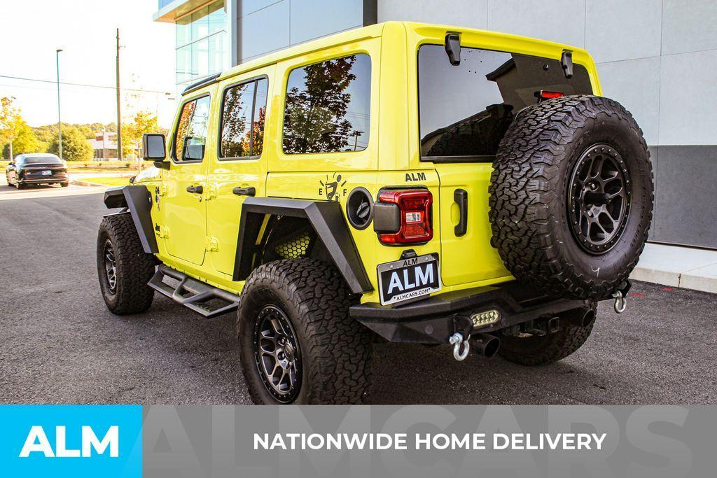 used 2022 Jeep Wrangler Unlimited car, priced at $42,420