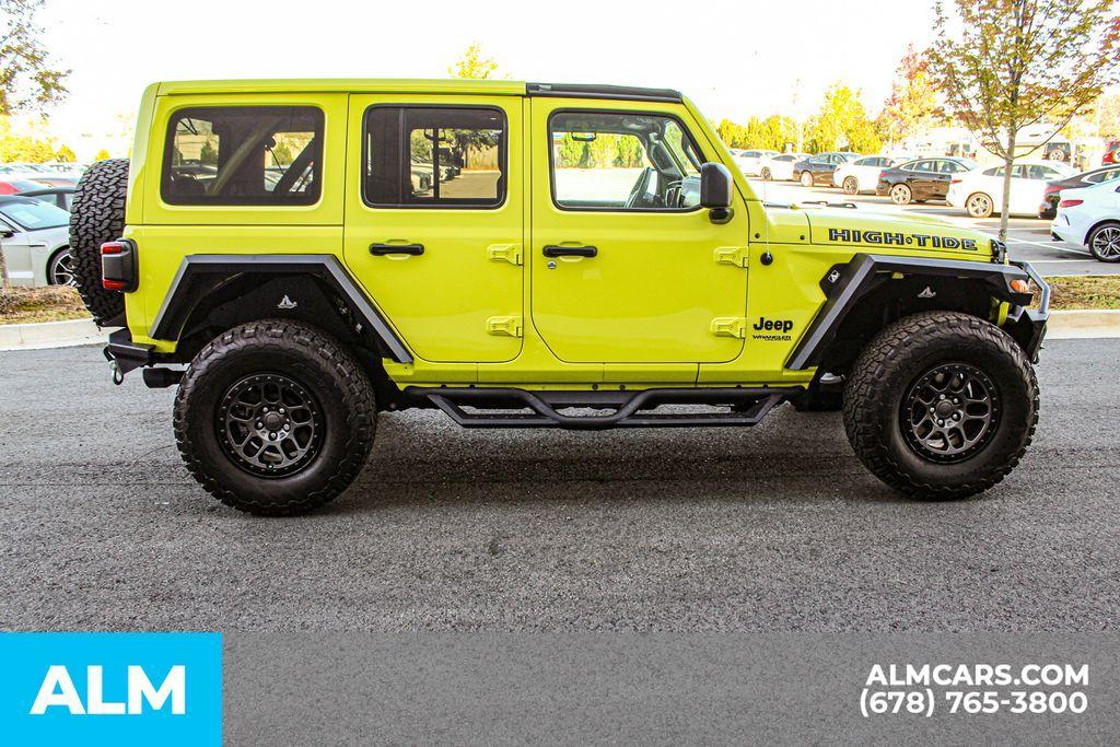 used 2022 Jeep Wrangler Unlimited car, priced at $42,420