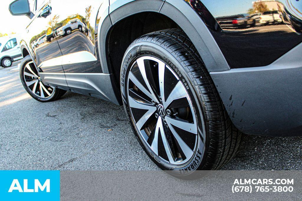 used 2024 Volkswagen Taos car, priced at $20,420