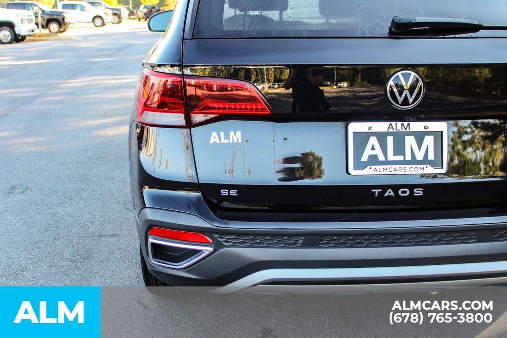 used 2024 Volkswagen Taos car, priced at $20,420