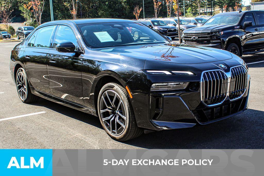 used 2023 BMW 740 car, priced at $72,420