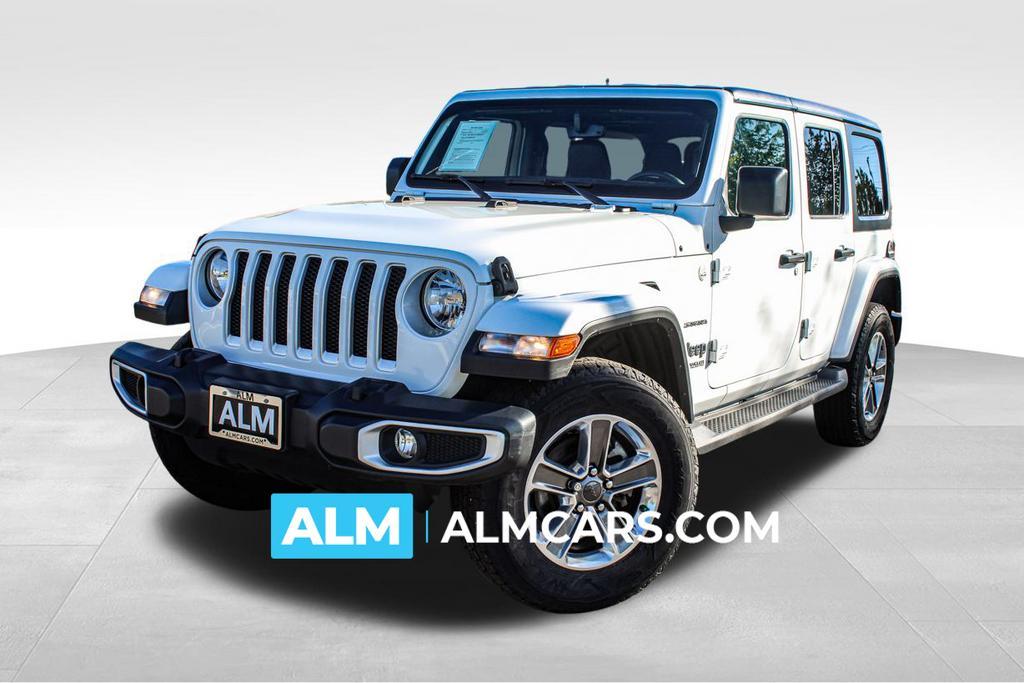 used 2021 Jeep Wrangler Unlimited car, priced at $37,570