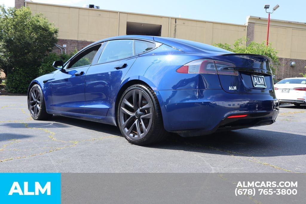 used 2021 Tesla Model S car, priced at $50,970