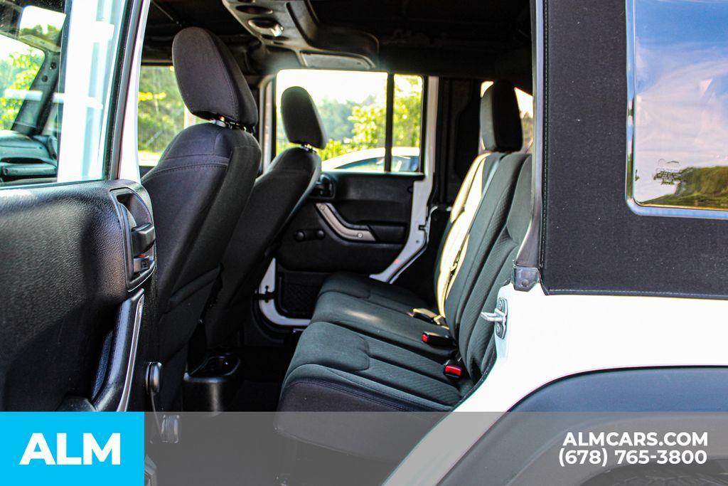 used 2016 Jeep Wrangler Unlimited car, priced at $18,420