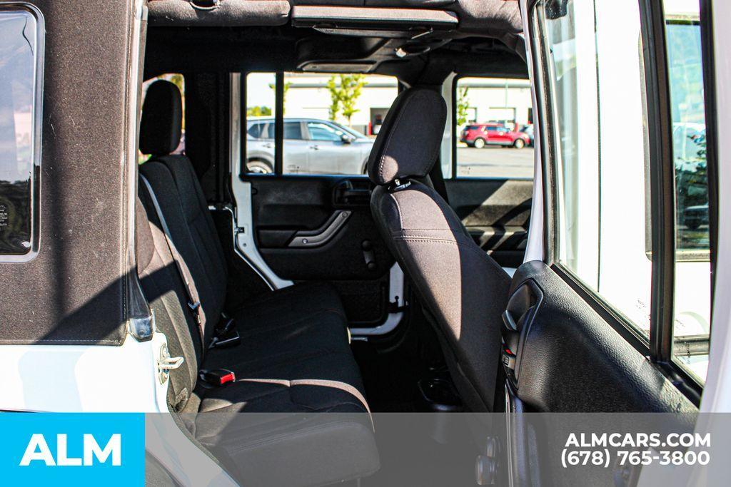 used 2016 Jeep Wrangler Unlimited car, priced at $18,420