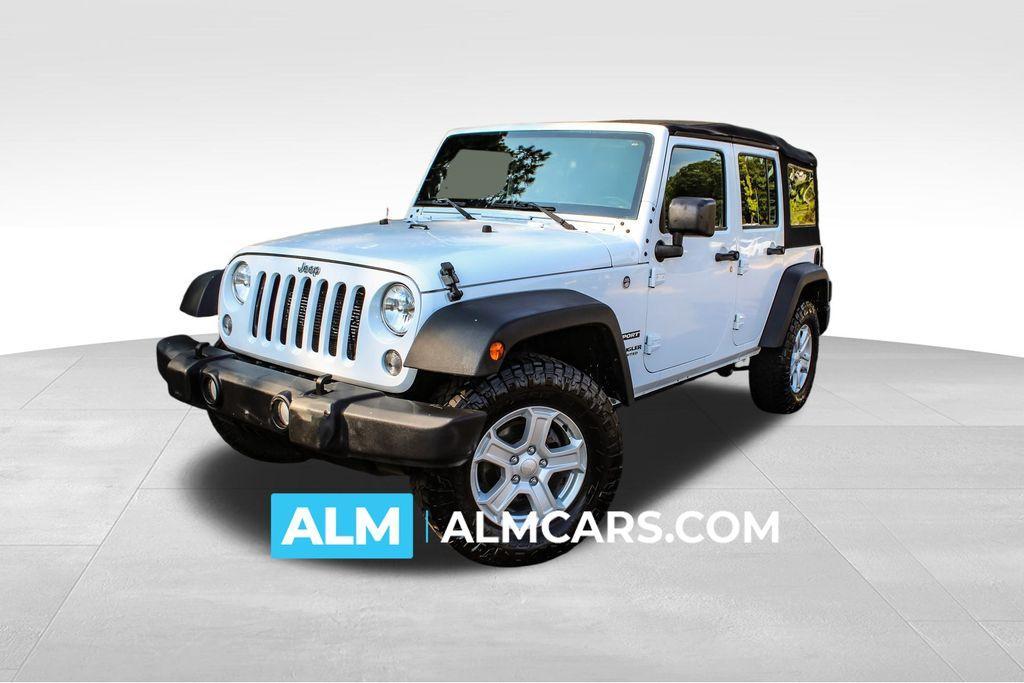 used 2016 Jeep Wrangler Unlimited car, priced at $18,420