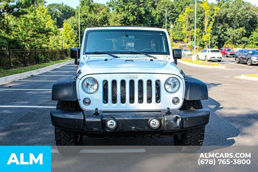 used 2016 Jeep Wrangler Unlimited car, priced at $18,420