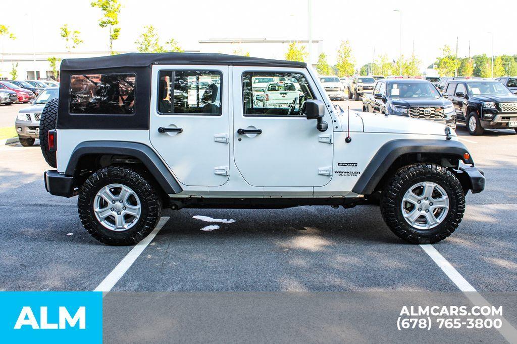 used 2016 Jeep Wrangler Unlimited car, priced at $18,420