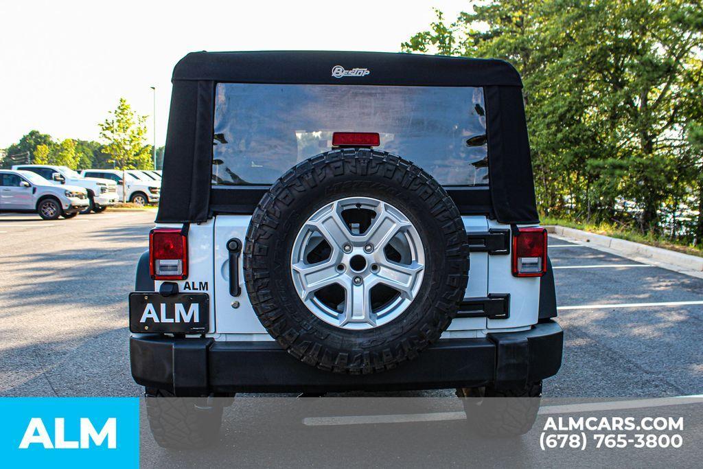 used 2016 Jeep Wrangler Unlimited car, priced at $18,420