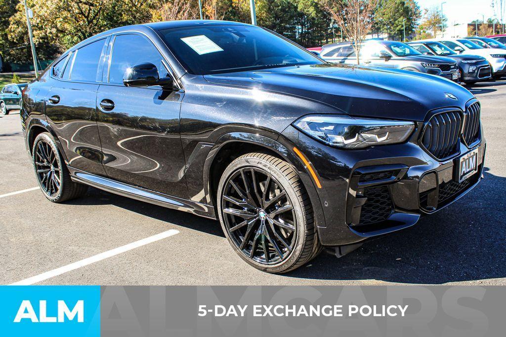 used 2022 BMW X6 car, priced at $58,420