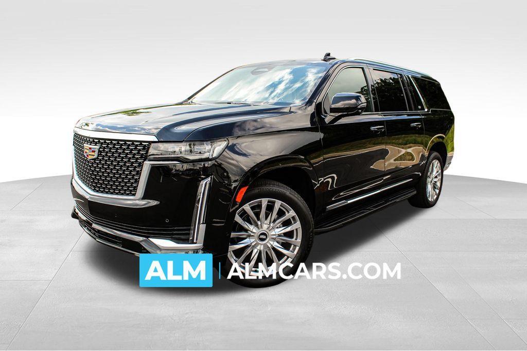 used 2023 Cadillac Escalade ESV car, priced at $68,420